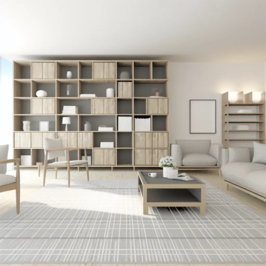 Sfeervolle Scandinavische woonkamer met neutrale meubels uit de Woon Craft collecties